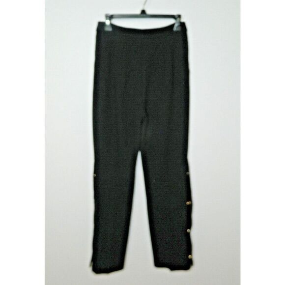 Brogger Pants Women's Size Small Black Wool Fly Away Snaps on the Hem - Picture 9 of 12